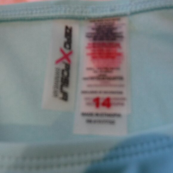 Zero Xposur Girls Size 14 Swim Bottom and Shorts Set - Picture 2 of 12